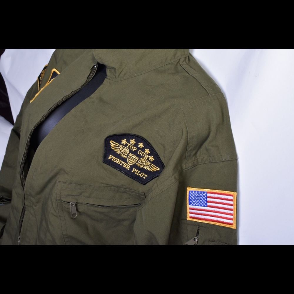 Air Force Pilot Flight Suit Military Coveralls